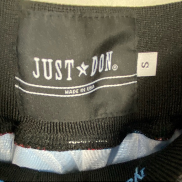 JUST DON X JORDAN North Carolina UNC Tar Heels Basketball Shorts size Small - Picture 6 of 7